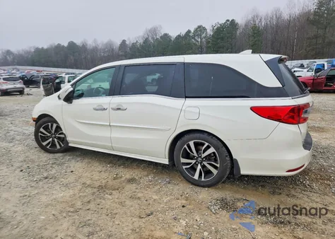 2019 Honda Odyssey Elite из США, поврежденный, VIN 5FNRL6H95KB117923